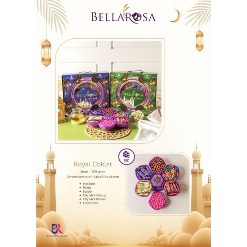 

hampers bellarosa paket royal coklat