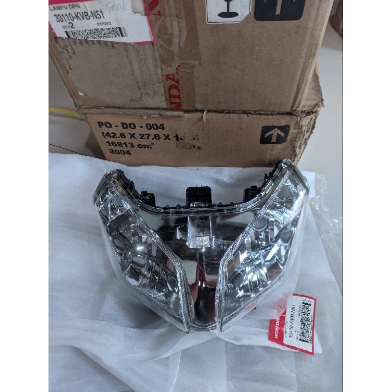 Reflektor lampu depan vario techno 110 original