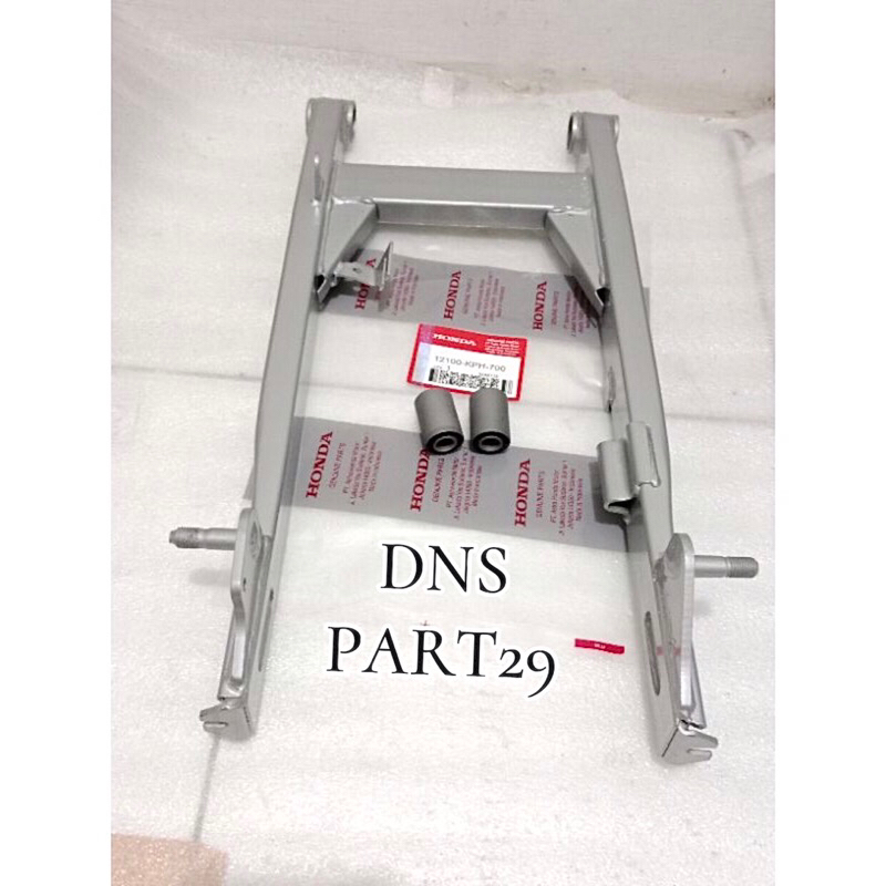 SWING ARM SASIS UNITRACK(silver)HONDA KHARISMA 125 KIRANA KPH