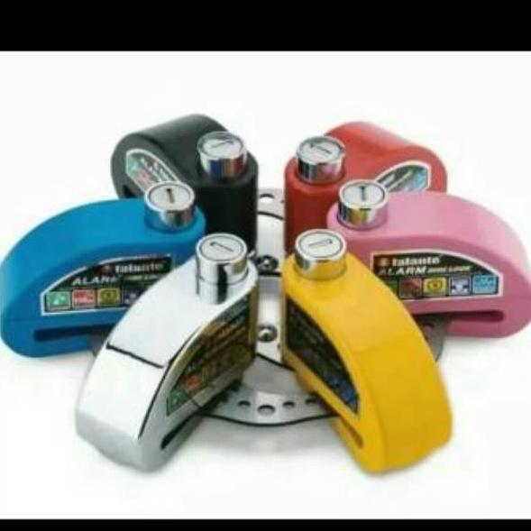 Ikc Kunci gembok pengaman alarm cakram disc lock motor f Paling Dicari Laris