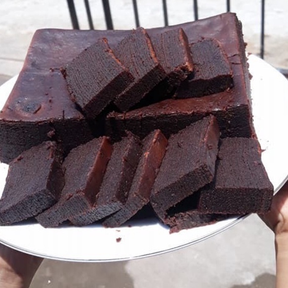 

XG34448 Kue Lapis Legit Coklat 17x17cm Lapis Legit Chocolate Kue Lebaran