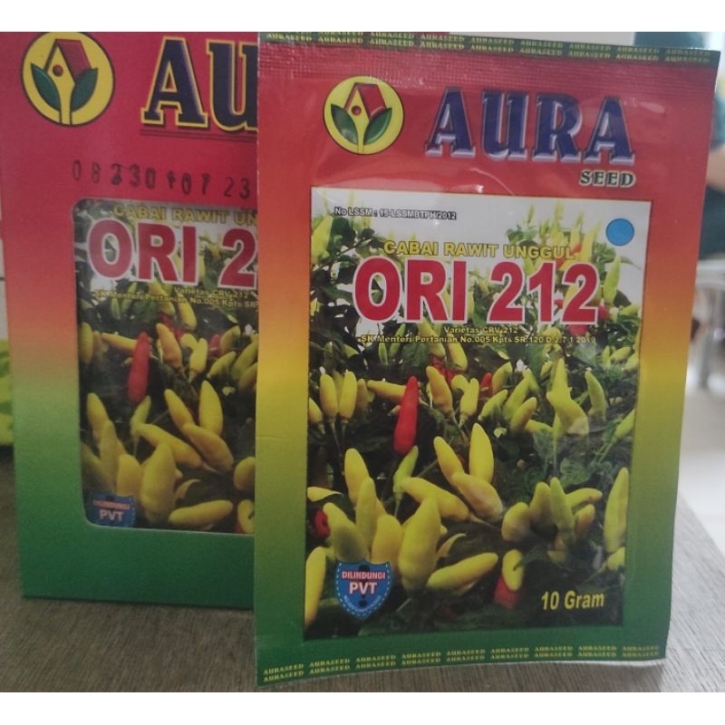 Benih cabe ORI 212 10 gram 100 % Original