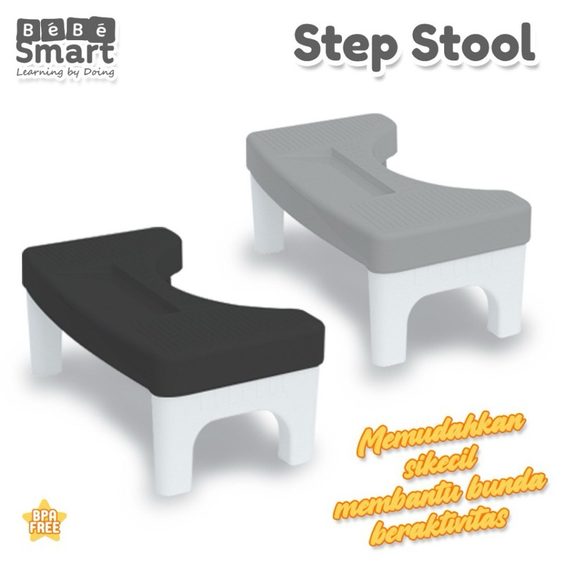 Bebe Smart Bebe Smart Step Stool Bangku Anak / Pijakan Toilet Anak / Bangku Toilet by Bebe Smart