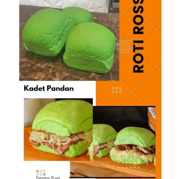 

Stok terbaru Roti Kukus Pandan isi 1pcs