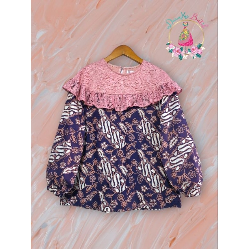 BLOUSE BATIK SABRINA COLLAR NDARUKU