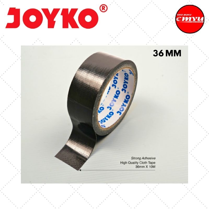 

Joyko lakban hitam 36mmx12yard