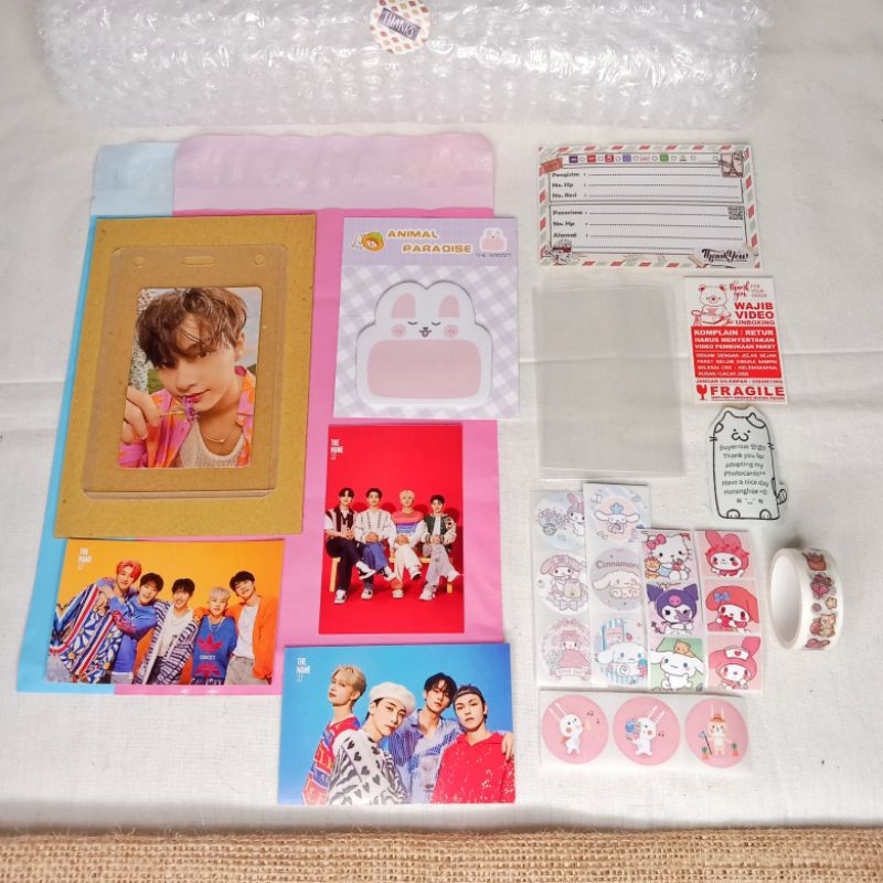 

[Araaa.Store] Set Polymailer + Toploader Packing Photocard Kpop