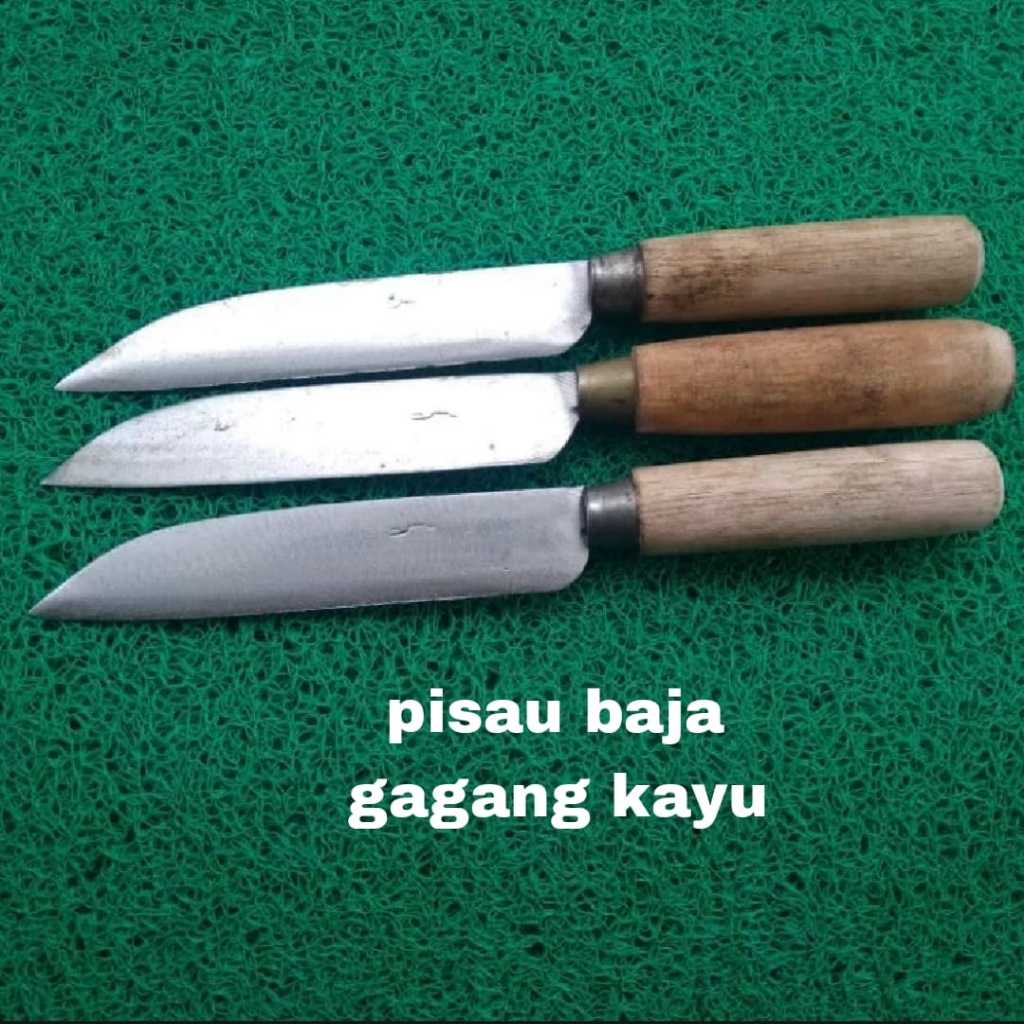 pisau dapur bahan baja - pisau baja