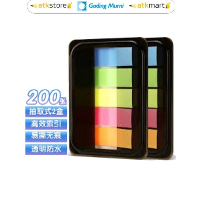 

M&G Sticky Notes Pet Flag YD-980 Preffered Fluorescent - Index Pembatas Halam Buku