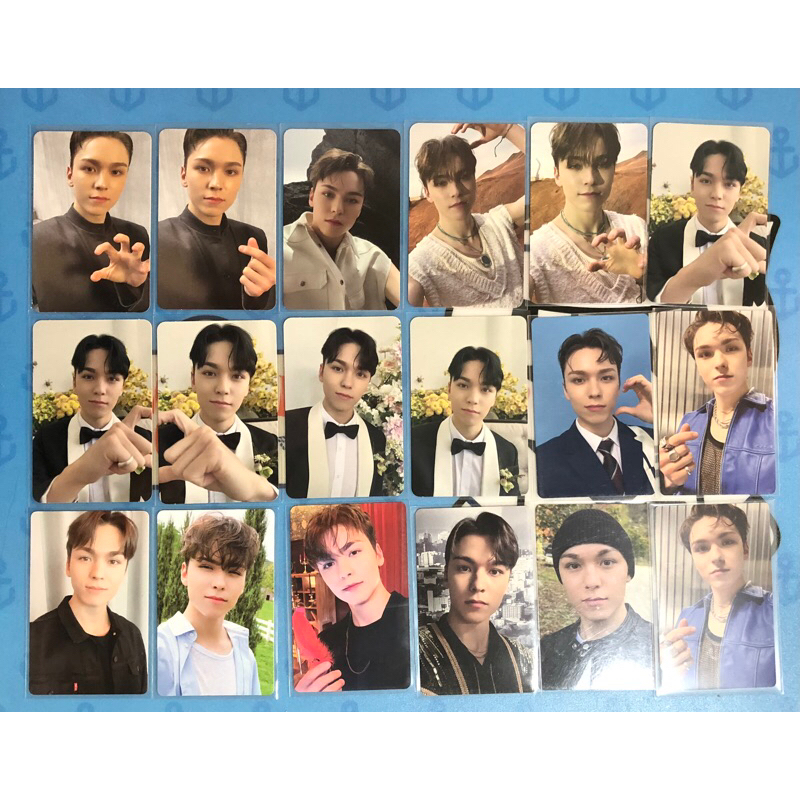 photocard pc seventeen vernon fts fml social club vod sg23