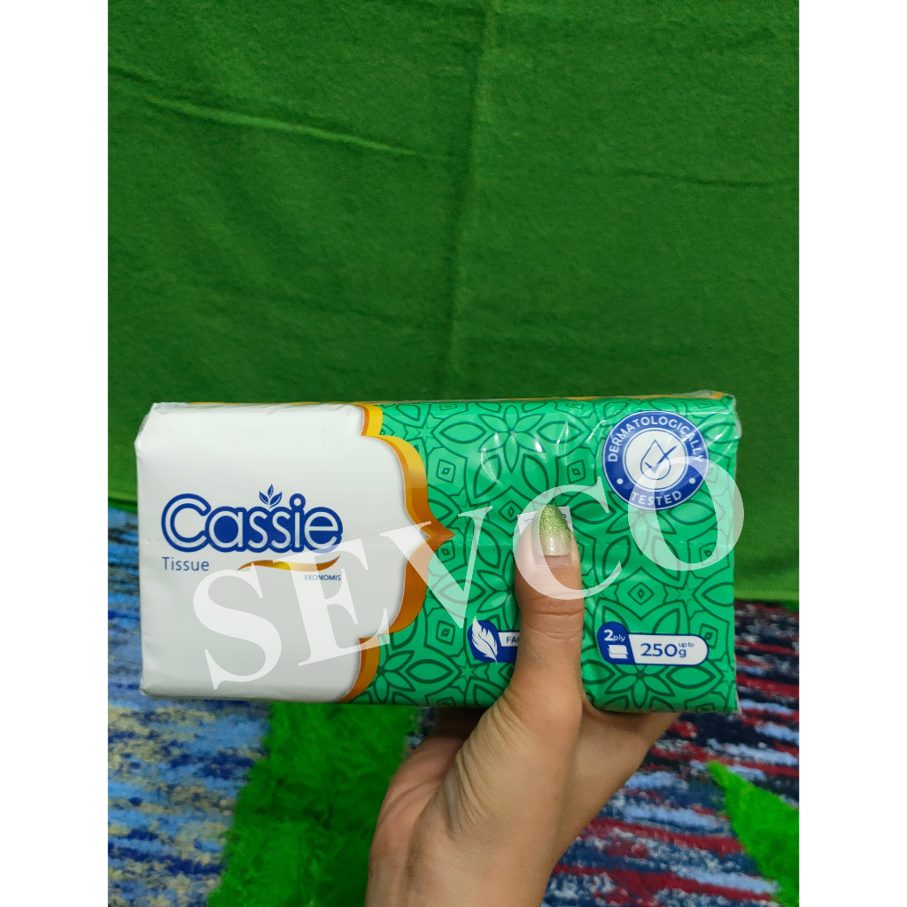 TISSUE FACIAL CASSIE CASSIE 250 SHEETS / TISSUE TEBAL