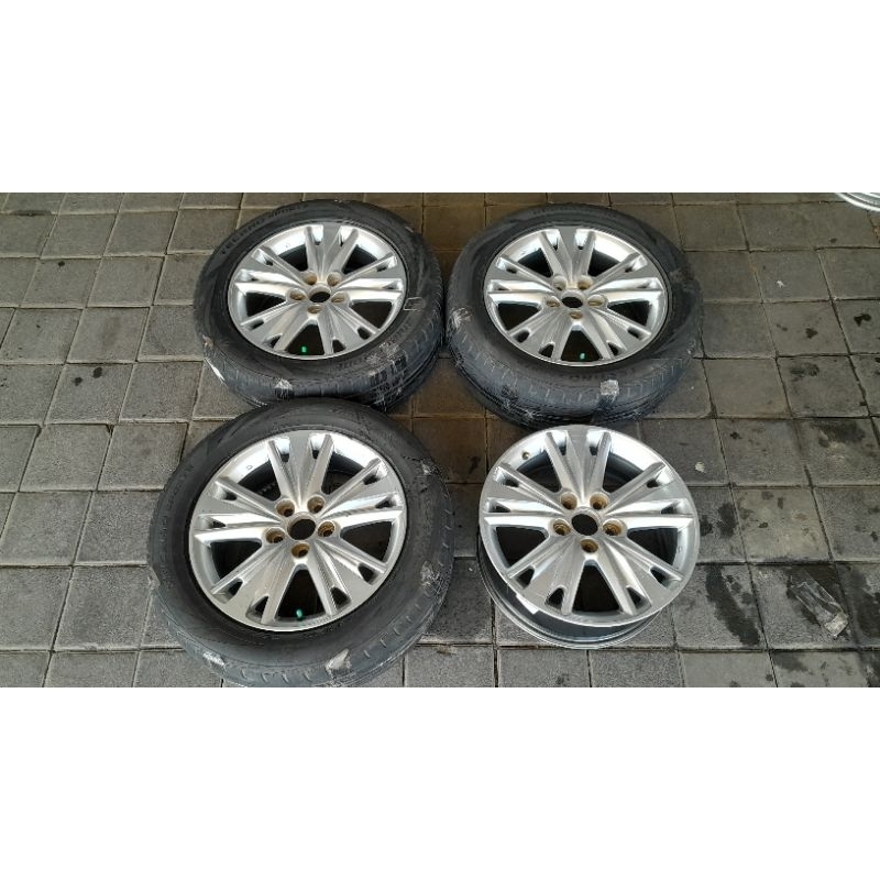 VELG BEKAS MOBIL RACING REPLIKA VENTURER RING 17 BAUT 5X114.3 VELG ONLY