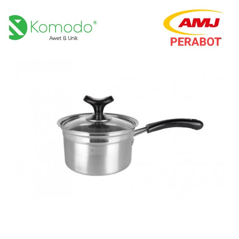 KOMODO Panci Stainless Panci Susu Regina 18 CM
