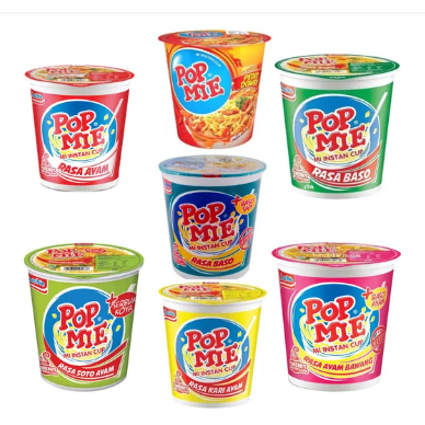 

POP MIE ALL VARIANT KEMASAN CUP BESAR