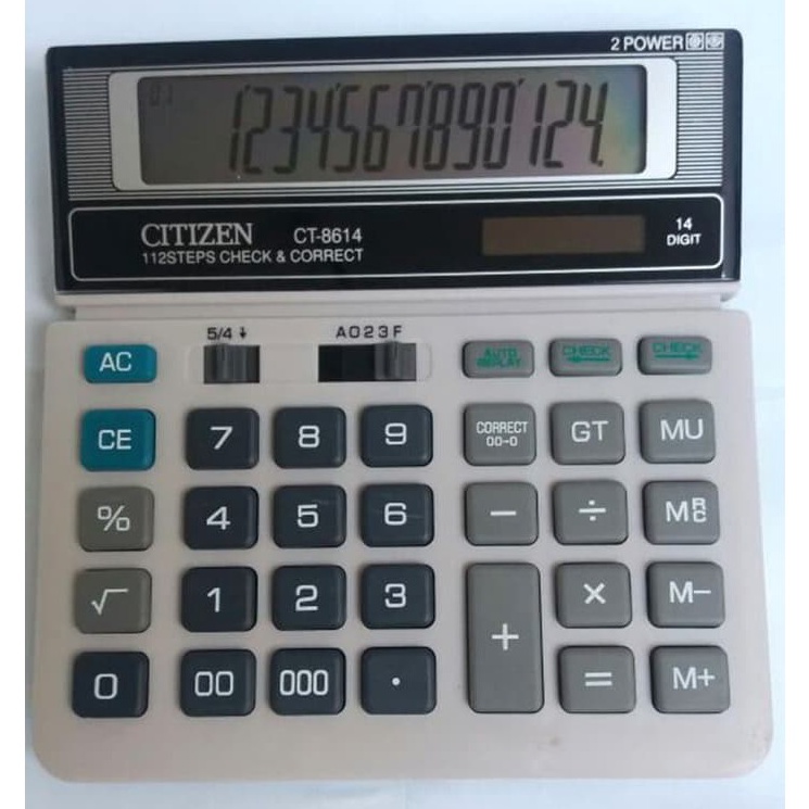 

COD Kalkulator Dagang 14 Digit Citizen CT8614