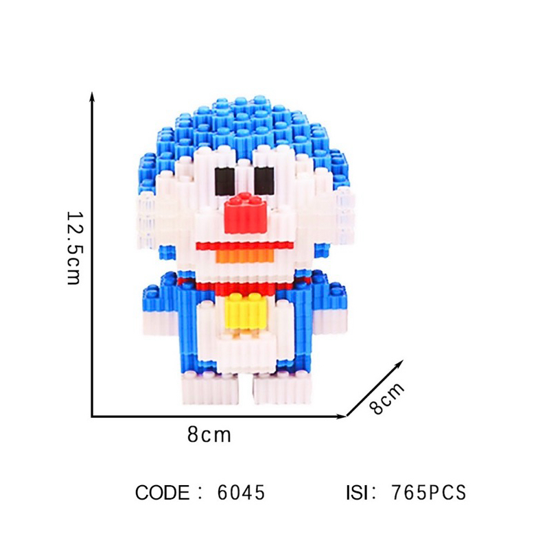 Mainan Nano Block doraemon / Doraemon figure / Mainan balok doraemon / Mainan Doraemon / Mainan nano