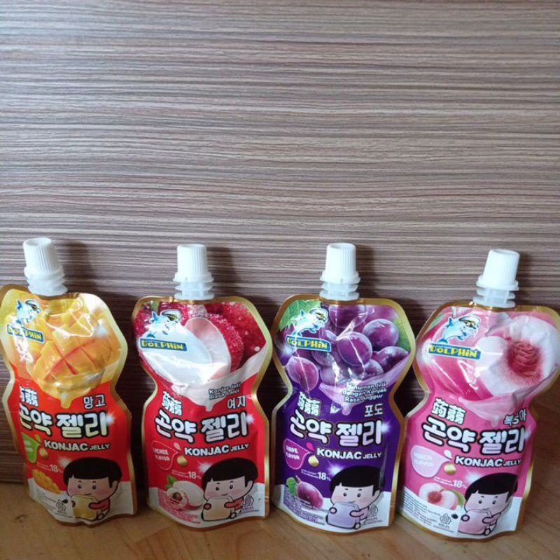 

KONJAC JELLY DOLPHIN 130ML