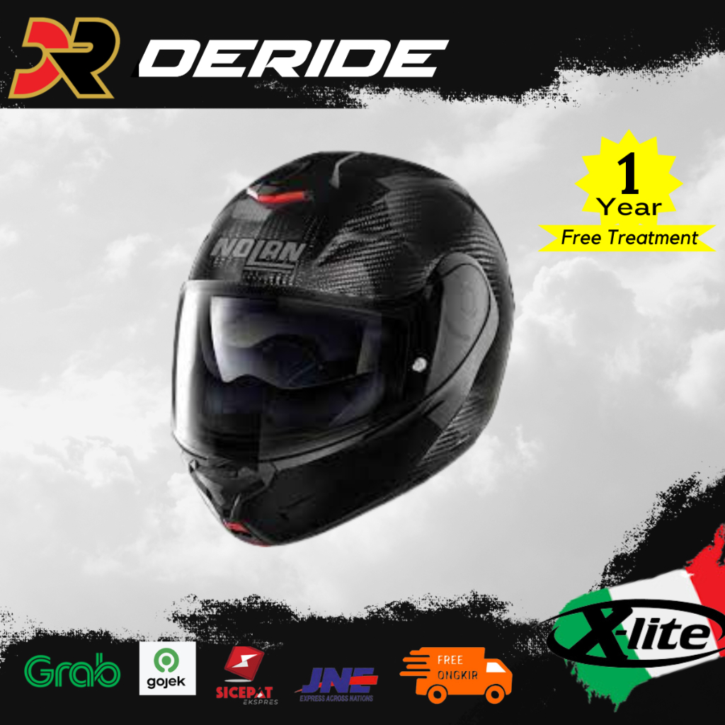 HELM XLITE X-1005 ULTRA DYAD N-COM HELM MODULAR FLIP UP SNI