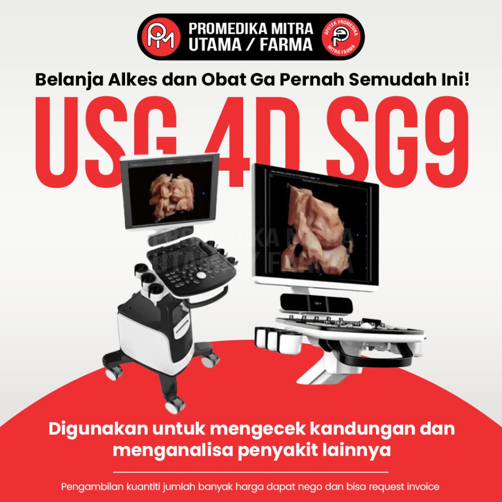 NEW USG 4D - SOGATA SG9 PREMIUM CD 4D Live Untuk Klinik/Rumah Sakit