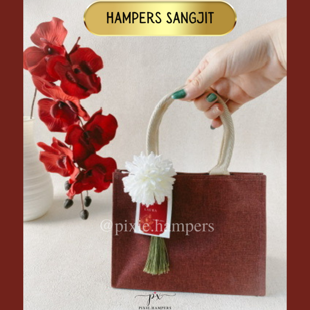 

Eternal Red - Sangjit Hampers Souvenir | Tingjing Hampers | Wedding Hampers | Paket Sangjit
