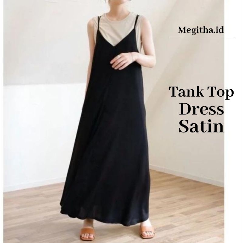 Tanktop Dress Satin | Tanktop Satin | Inner Dress Satin