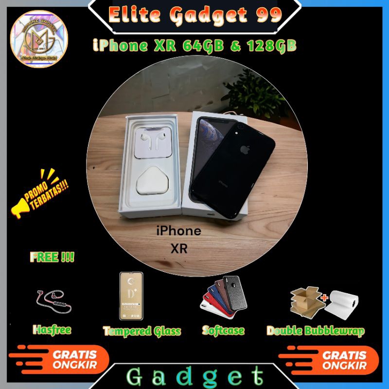 iPhone XR 128GB Fullset ex Inter imei terdaftar murah