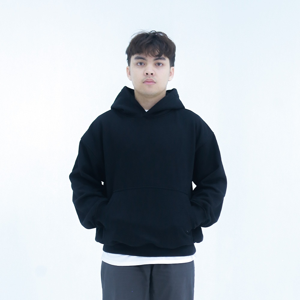 Gloomiesunday Hoodie 330GSM Boxy Fit Polos Cotton Fleece Heavyweight