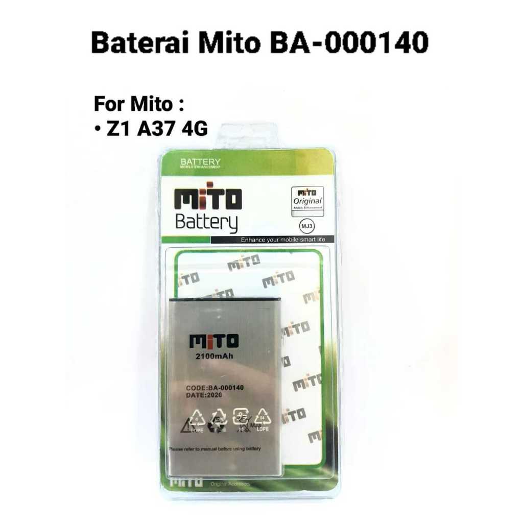 Baterai /Battery Mito BA-000140/ Baterai Mito Z1 A37 4G
