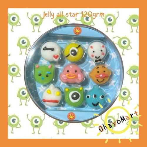 

Permen Toples jelly karakter lucu / Permen Gummy jelly Allstar 120g