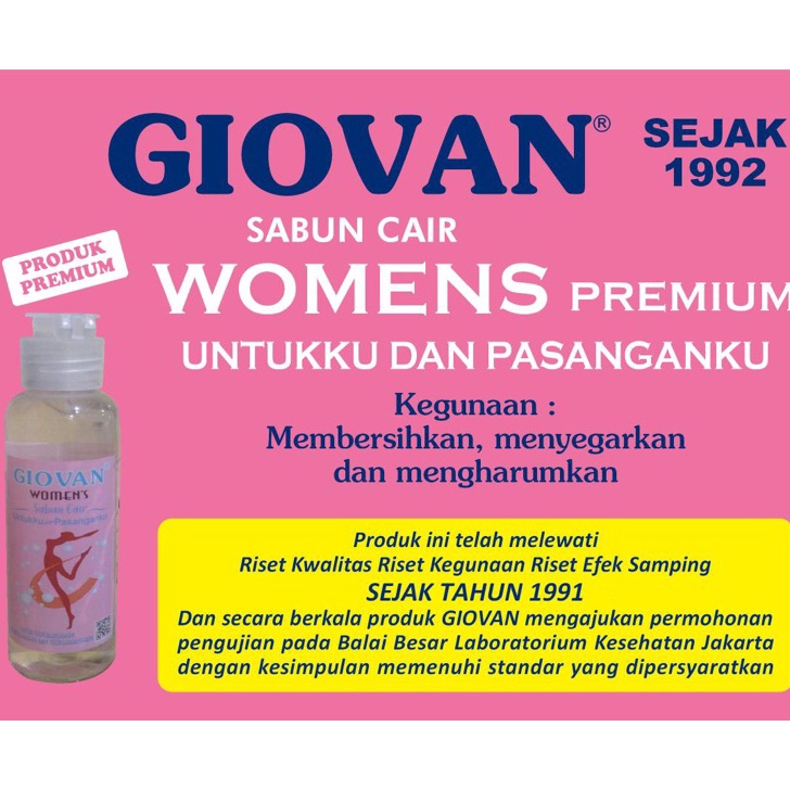 ORIGINAL Sabun Giovan Womens Untukku dan Pasanganku Premium Product
