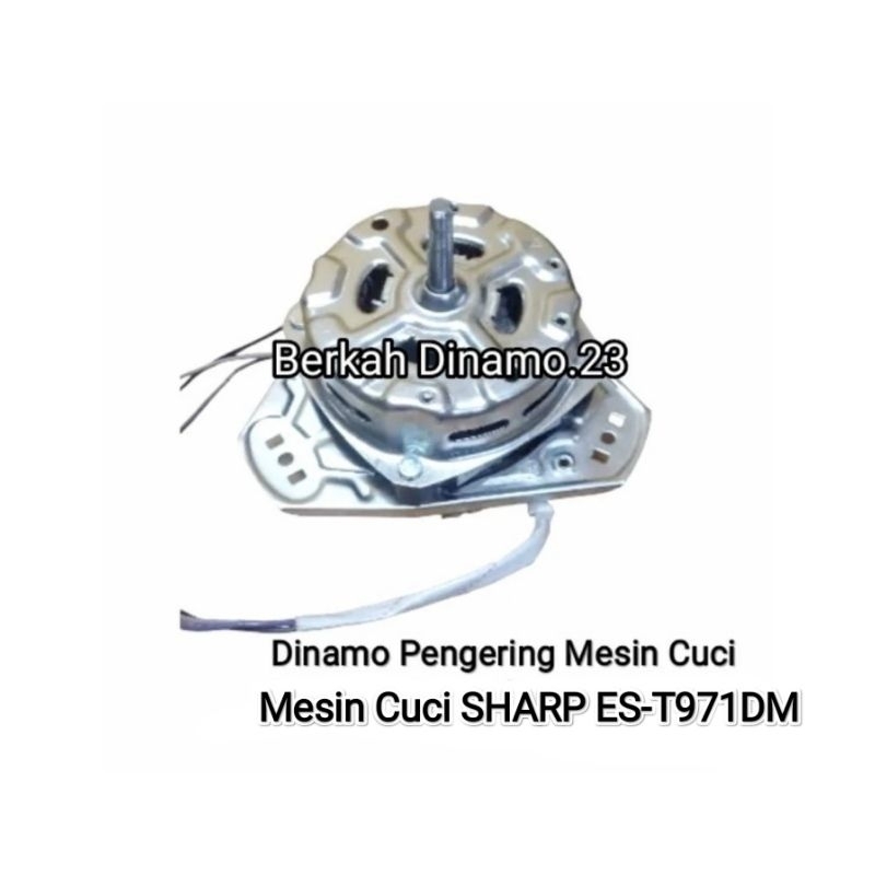 Dinamo Pengering Mesin Cuci SHARP ES-T971DM Mesin Dinamo Spin / Pengering Sharp Est 971 Dm