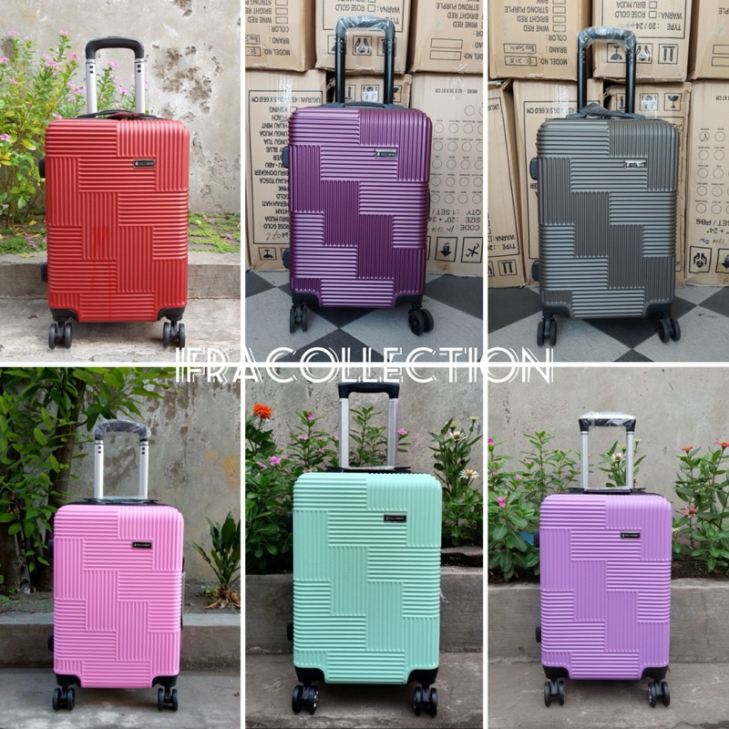 kualitas super koper polo villa ukuran 20 dan 24 inchi bahan kuat dan kokoh super anti pecah roda