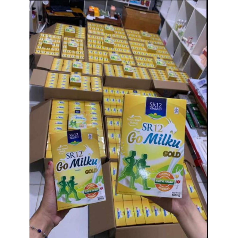 

Susu kambing etawa Sr12 GOLD 600gram