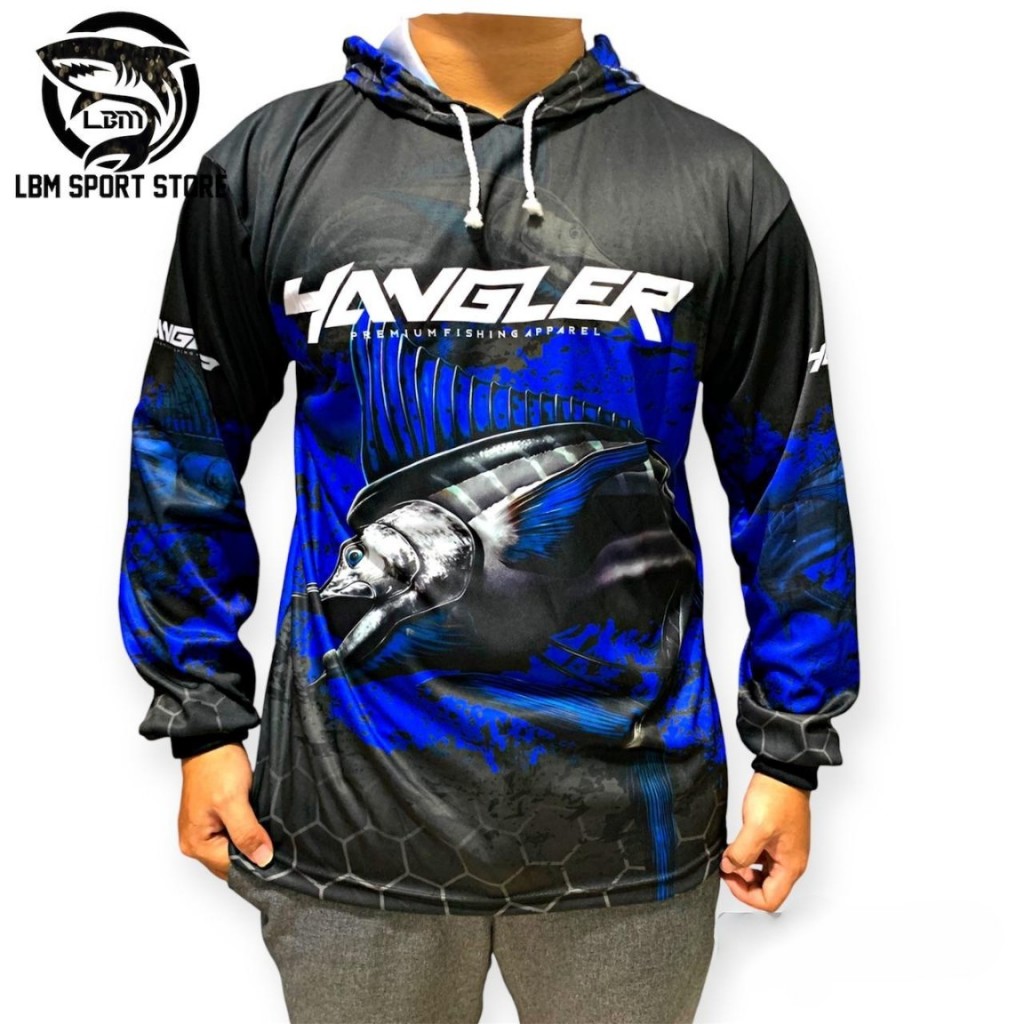 Jersey mancing/Baju mancing lengan panjang motif nila