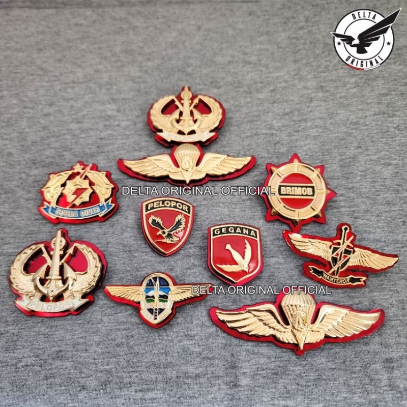 PELOPOR PENERJUN BRIMOB / PELOPOR BRIMOB / WANTEROR / GEGANA / SCUBA DIVER / SAR BRIMOB / RODA BRIMO