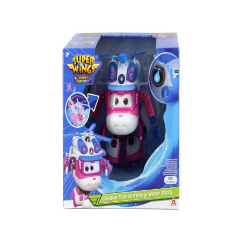 Alpha Group Action Figure Superwings Deluxe Transform Dizzy 0924