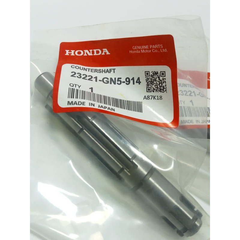 AS GIR DEPAN COUNTERSHAFT MOTOR HONDA SUPRA FIT SUPRA X ASTREA PRIMA ORI JAPAN