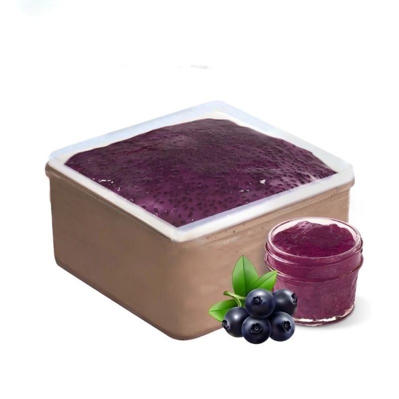 

Pannacotta - French Chocolate With Blueberry Sauce (500ml)