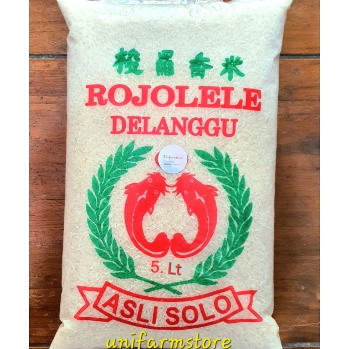 

Free Ongkir Beras Rojolele Delanggu 5 LITER EKONOMIS