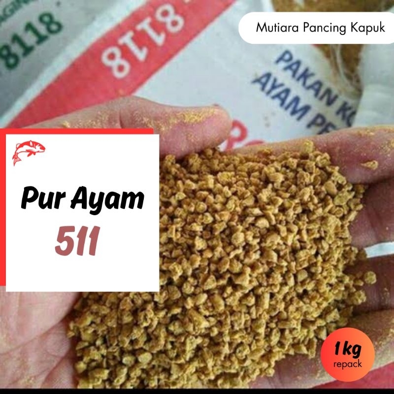 Termurah  Pakan Ayam 511 Pur Ayam Bebek Pedaging