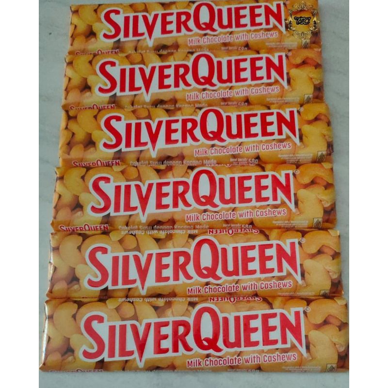 

Silverqueen cashew 58gr