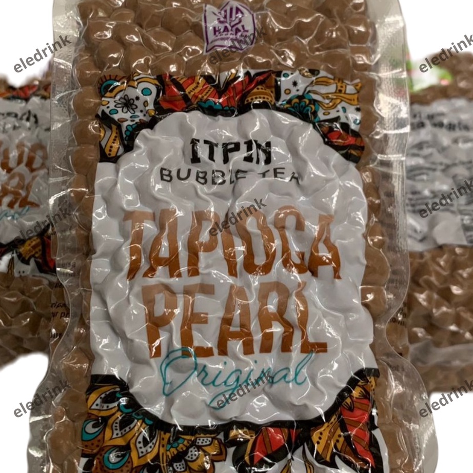 

HOT ITPIN 1kg TAPIOCA PEARL PREMIUM tapioka Bubble Tea Boba Milk Tea Buble teh Mutiara