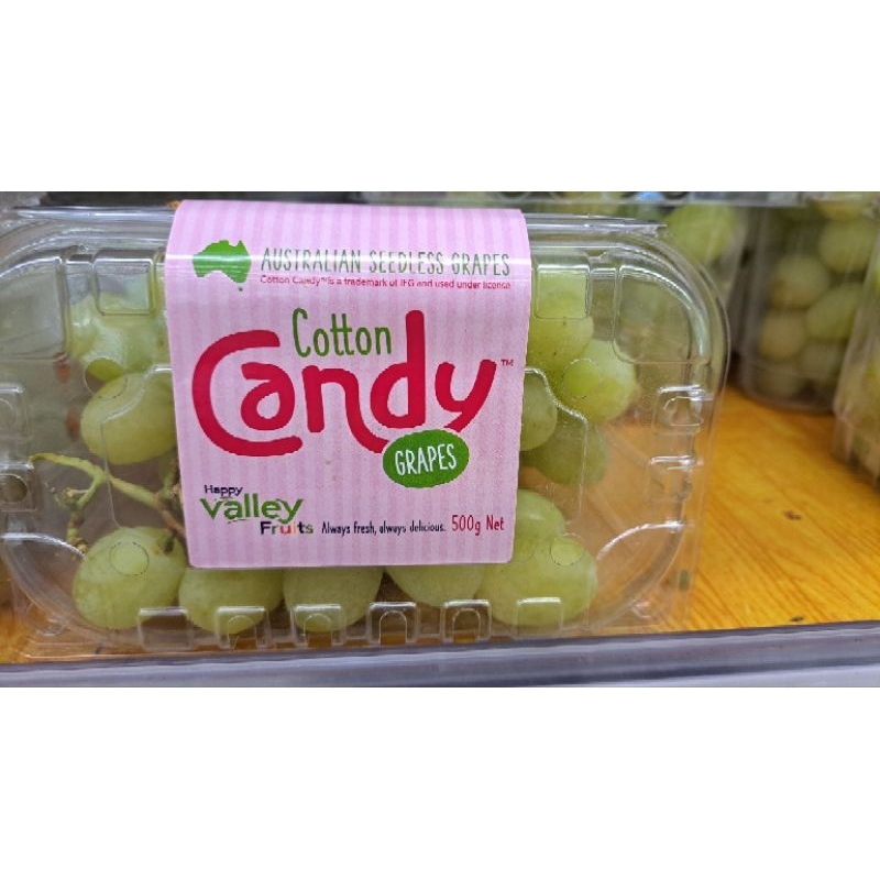 

Anggur Catton Candy Manis Tanpa Biji 500 Grm