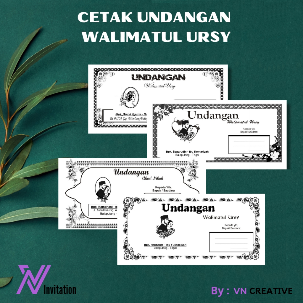 

UNDANGAN WALIMATUL URSY A4