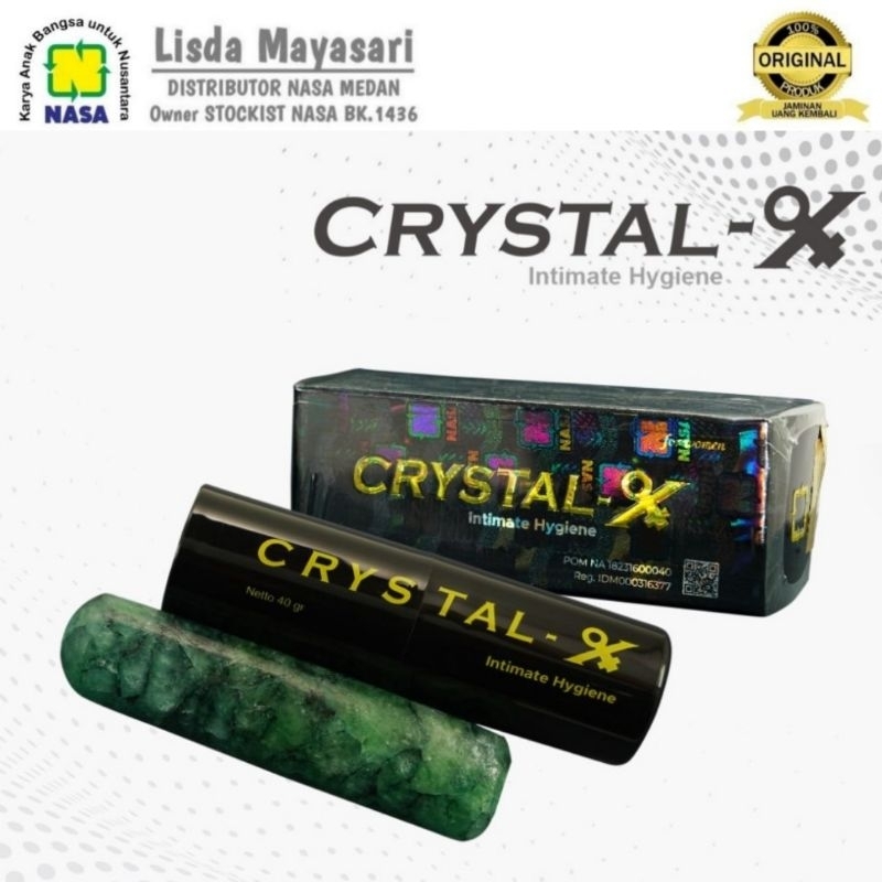 NCX - Crystal X Asli 100% Original Cristal X Medan Crystal x spray Rose v| Kristal X - Nasa Medan - 