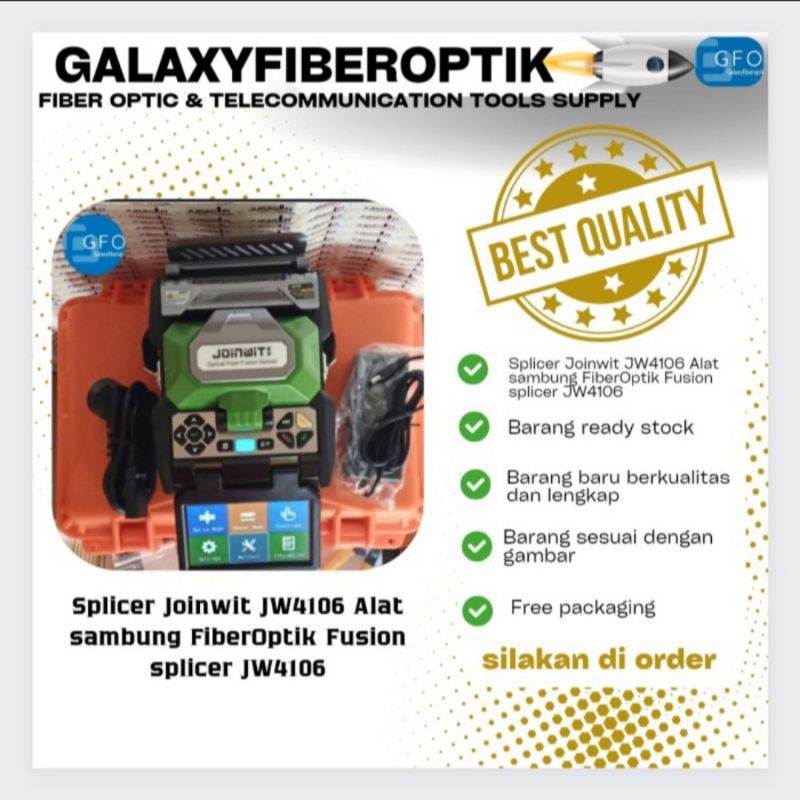 splicer joinwit jw4106 / fusion splicer joinwit jw4106