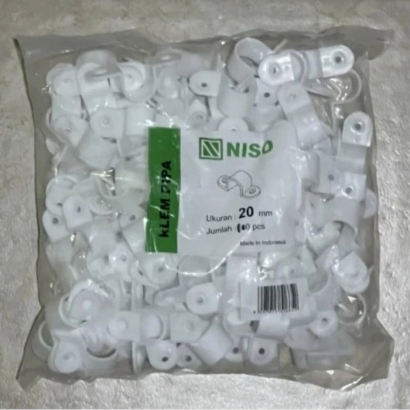 Niso Klem Pipa Conduit 20 mm