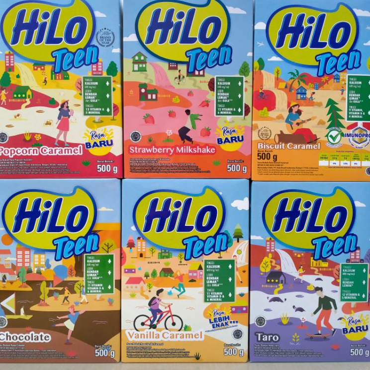 

New Stock Hilo Teen Susu 5 gr 4 gr