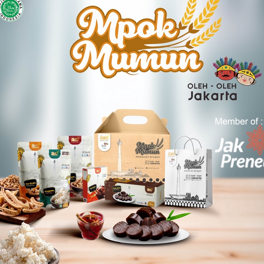 

99 BRANDS FESTIVAL Paket oleh oleh dari jakarta dan khas betawi ekonomis MPOK MUMUN