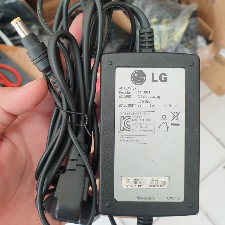 PROMO SALE Adaptor LG 5v 3a